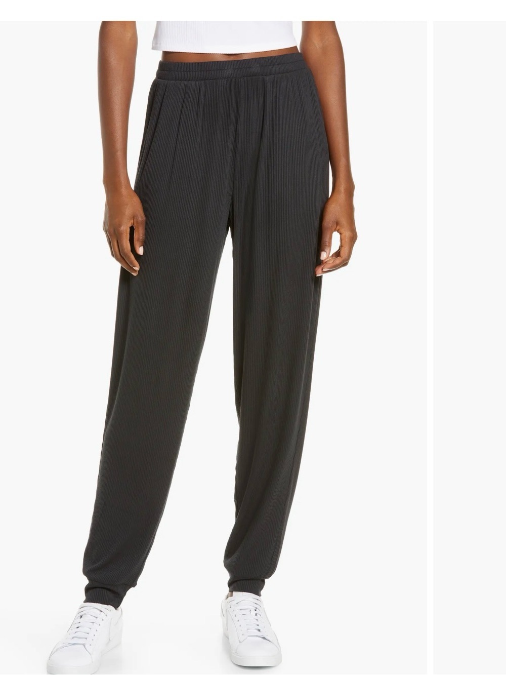 Alo Yoga High Waist Rib Whisper Sweatpants Size XS